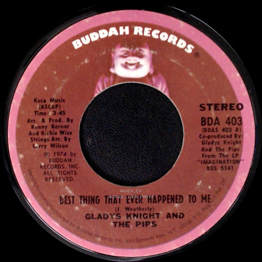 Gladys Knight And The Pips - Best Thing That Ever Happened To Me / Once In A Lifetime Thing side A