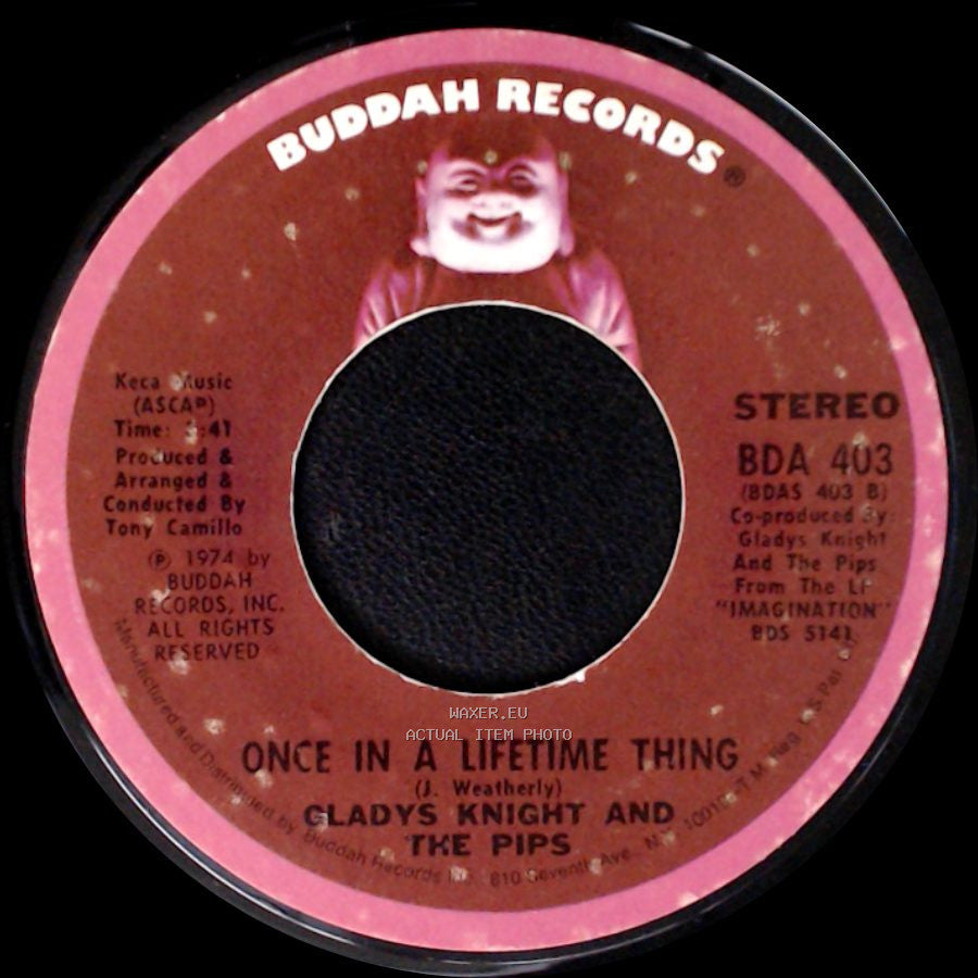 Gladys Knight And The Pips - Best Thing That Ever Happened To Me / Once In A Lifetime Thing side B