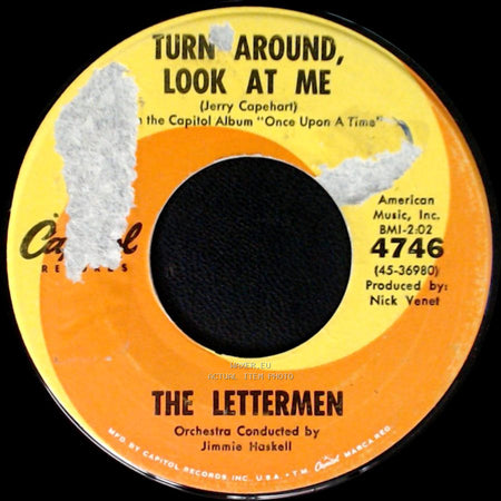 The Lettermen - How Is Julie? / Turn Around, Look At Me side B