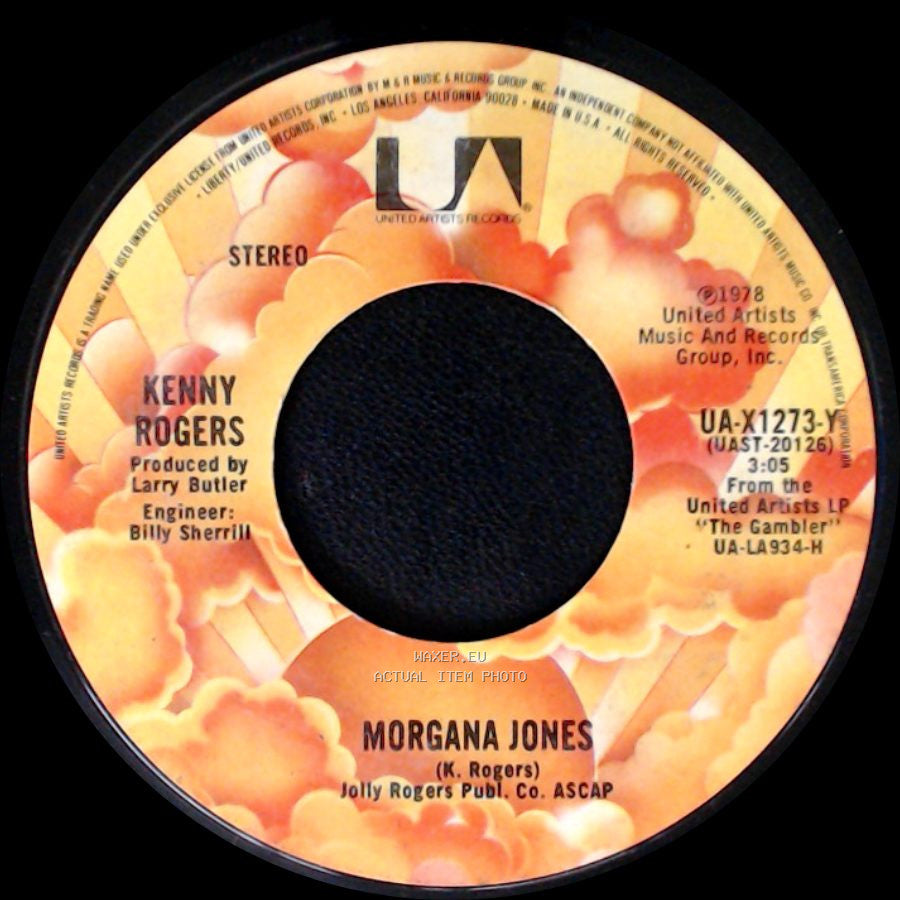 Kenny Rogers - She Believes In Me / Morgana Jones side B