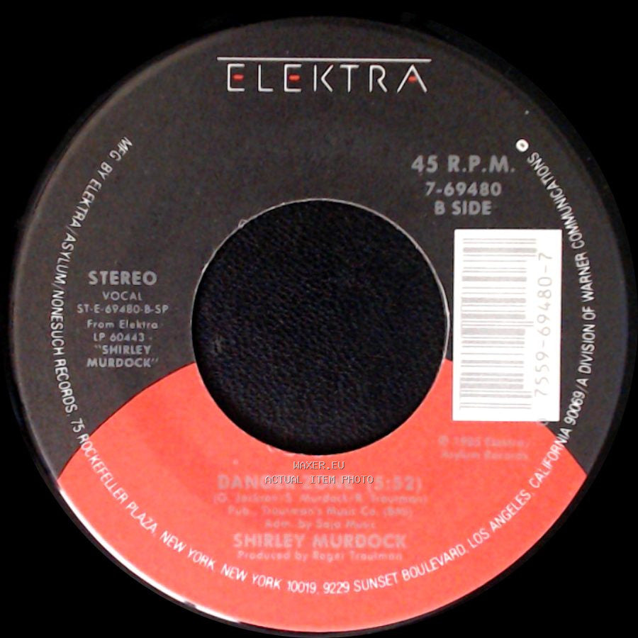 Shirley Murdock - Go On Without You / Danger Zone side B