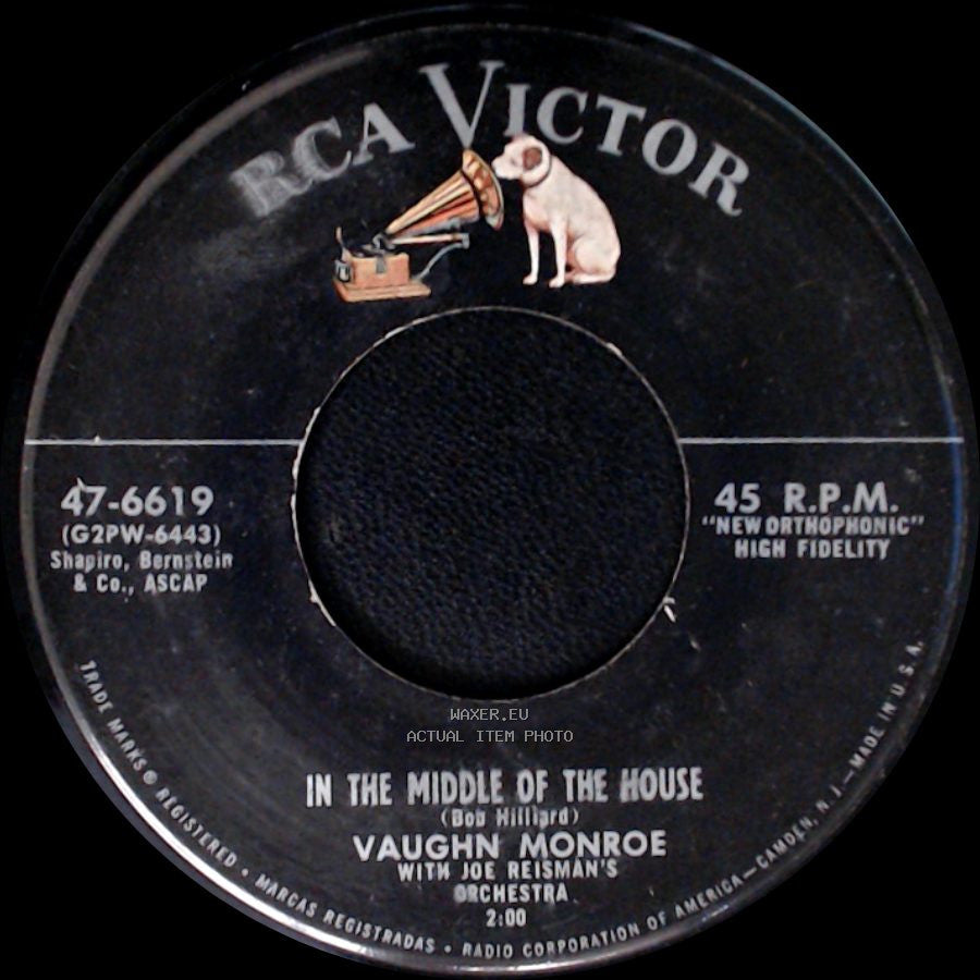 Vaughn Monroe - In The Middle Of The House / Rollin' Heart side A