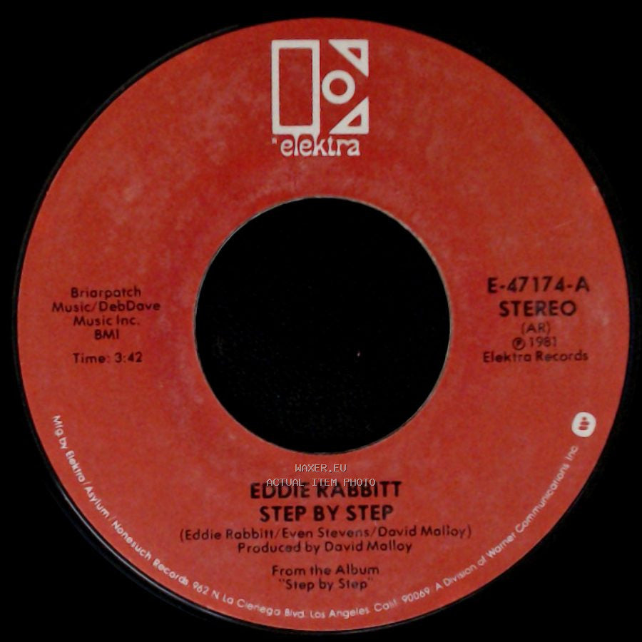 Eddie Rabbitt - Step By Step / My Only Wish side A