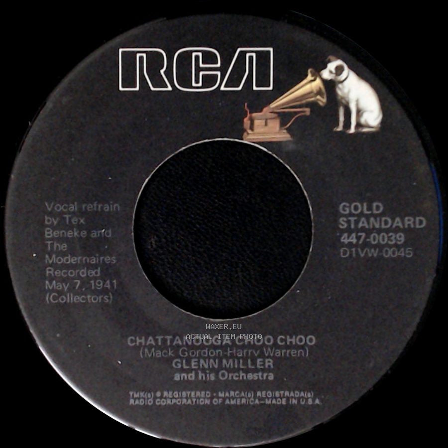 Glenn Miller And His Orchestra - (I've Got A Gal In) Kalamazoo / Chattanooga Choo Choo side B