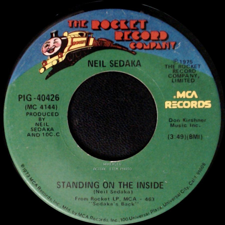 Neil Sedaka - Standing On The Inside / That's When The Music Takes Me side A
