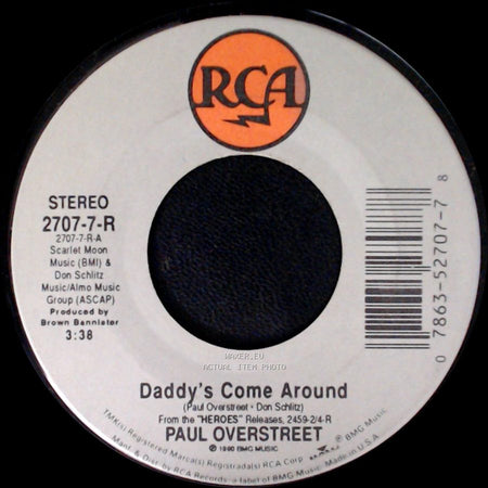 Paul Overstreet - Daddy's Come Around / The Calm At The Center Of My Storm side A