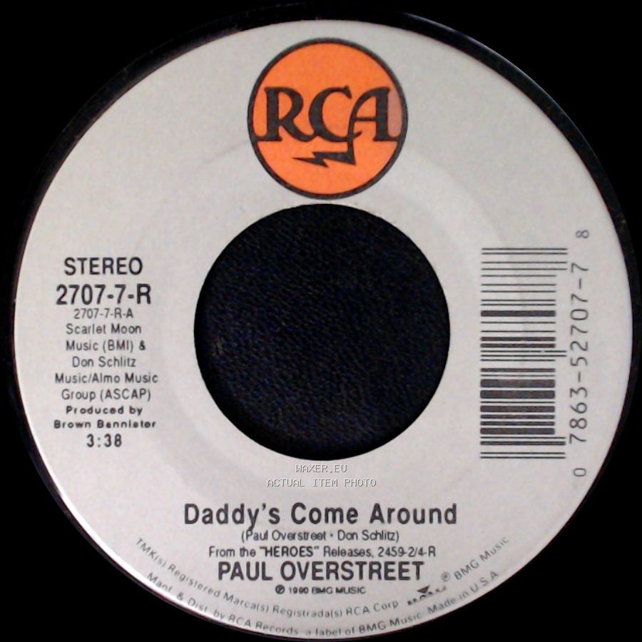 Paul Overstreet - Daddy's Come Around / The Calm At The Center Of My Storm side A