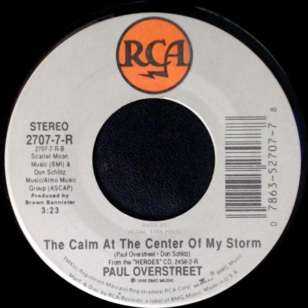 Paul Overstreet - Daddy's Come Around / The Calm At The Center Of My Storm side B