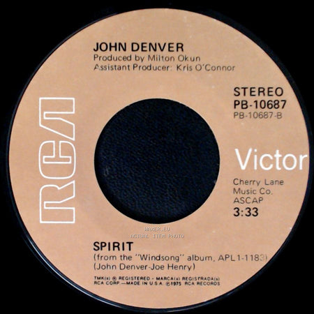 John Denver - Spirit / It Makes Me Giggle side A
