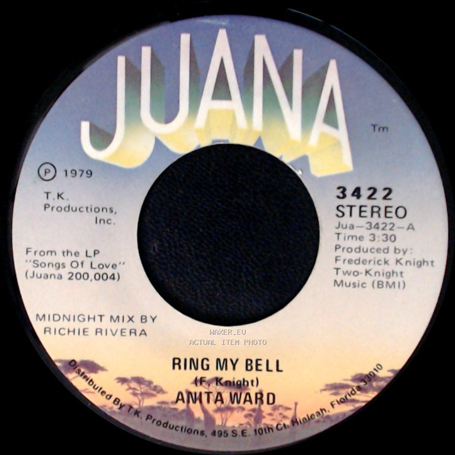 Anita Ward - Ring My Bell / If I Could Feel That Old Feeling Again side A