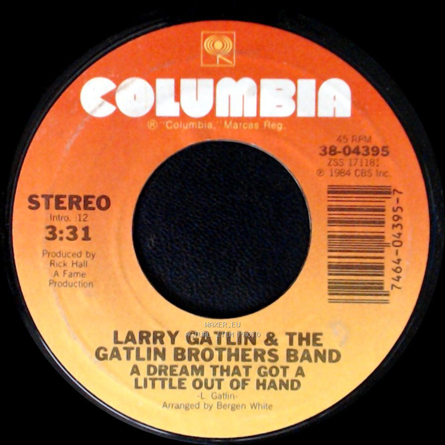Larry Gatlin & The Gatlin Brothers Band - Denver / A Dream That Got A Little Out Of Hand side B
