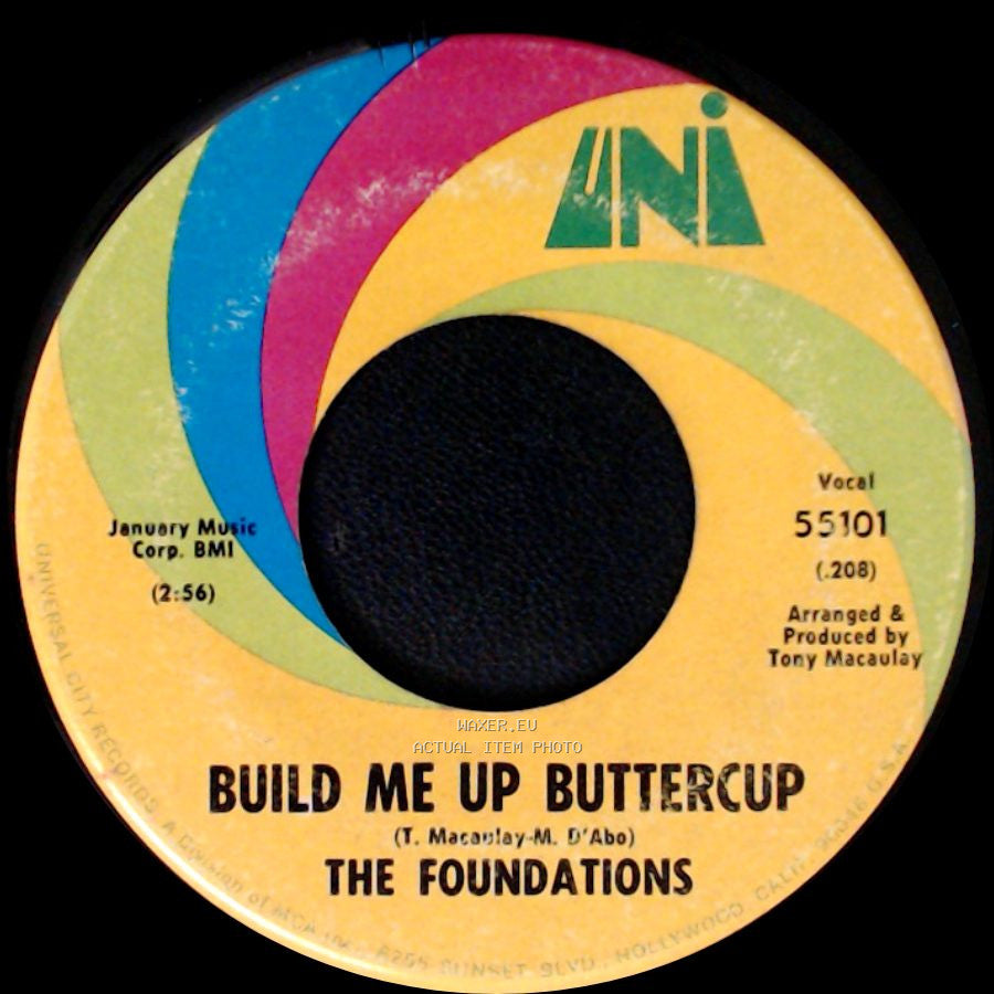 The Foundations - Build Me Up Buttercup / New Direction side A