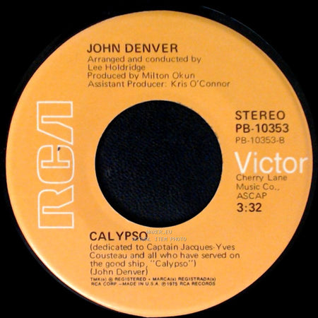 John Denver - Calypso / I'm Sorry side A