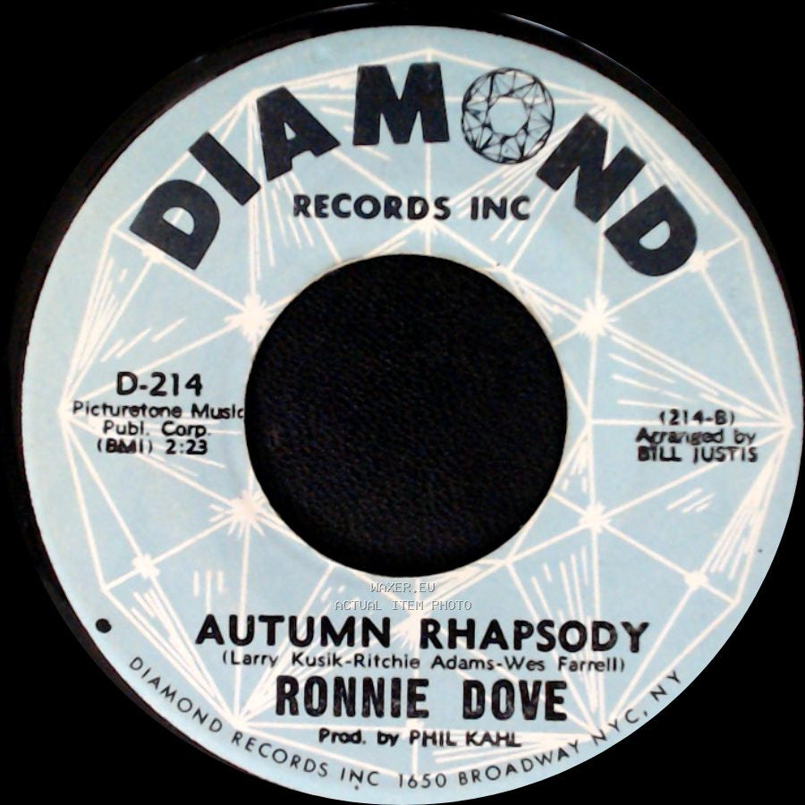 Ronnie Dove - Autumn Rhapsody / Cry side A