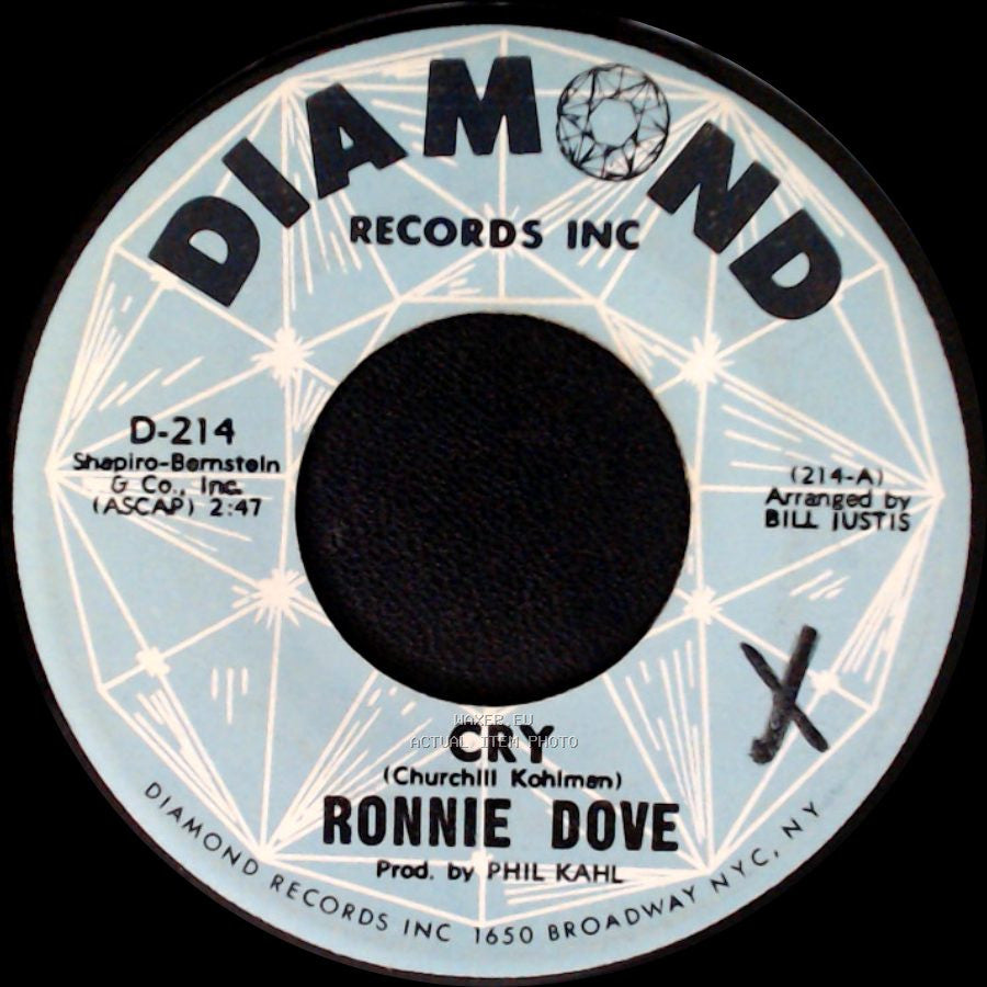 Ronnie Dove - Autumn Rhapsody / Cry side B