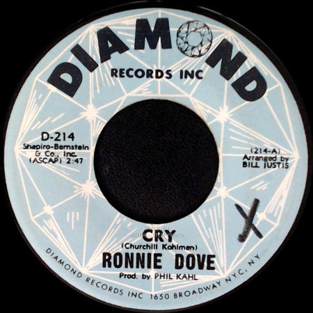 Ronnie Dove - Autumn Rhapsody / Cry side B