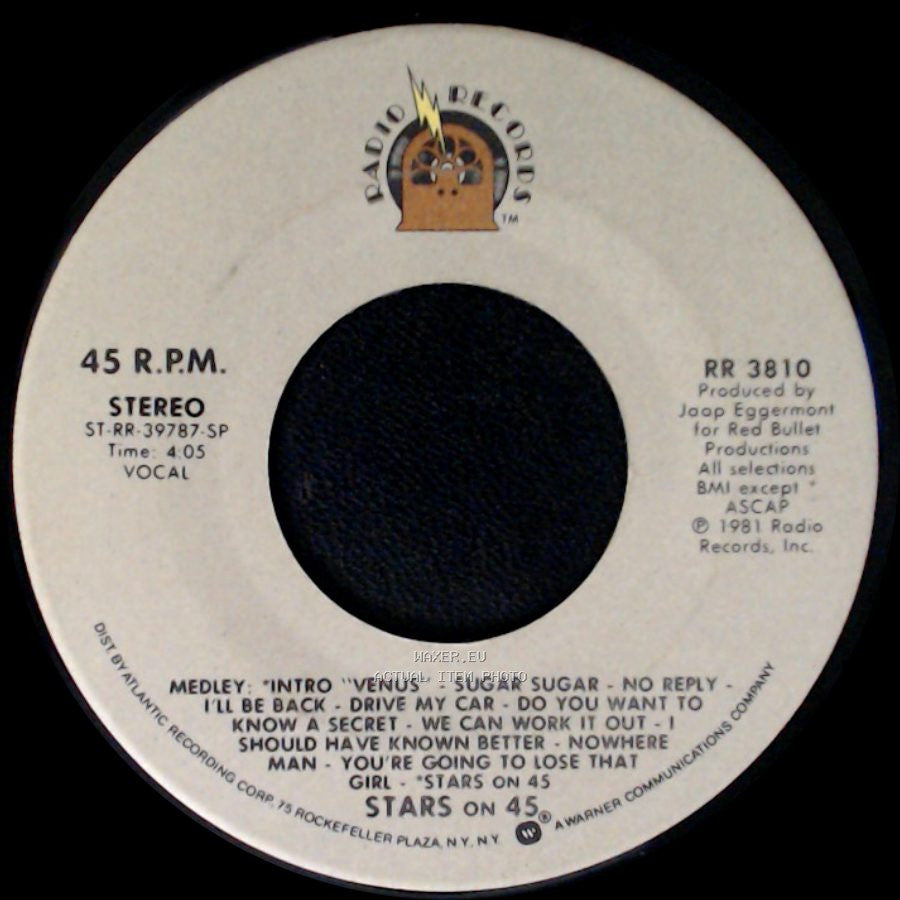 Stars On 45 - Stars On 45 / Medley side B