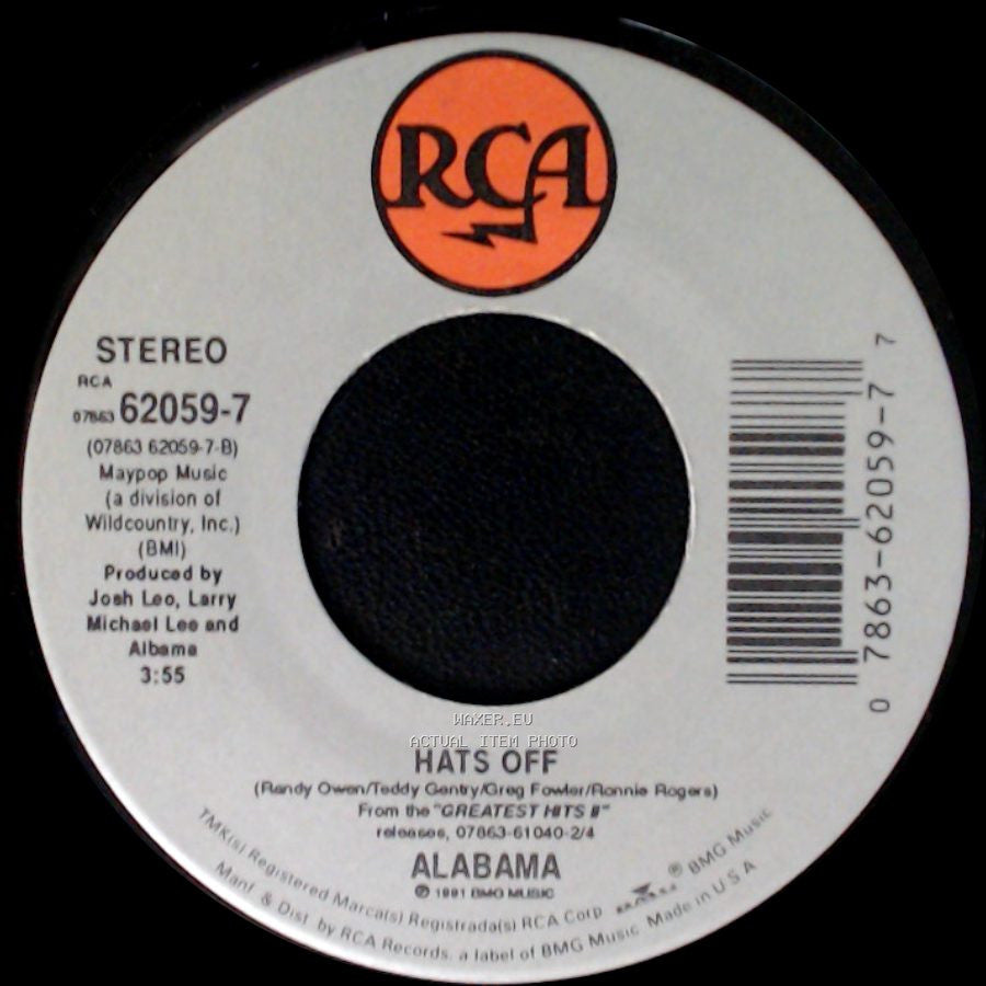 Alabama - Then Again / Hats Off side B