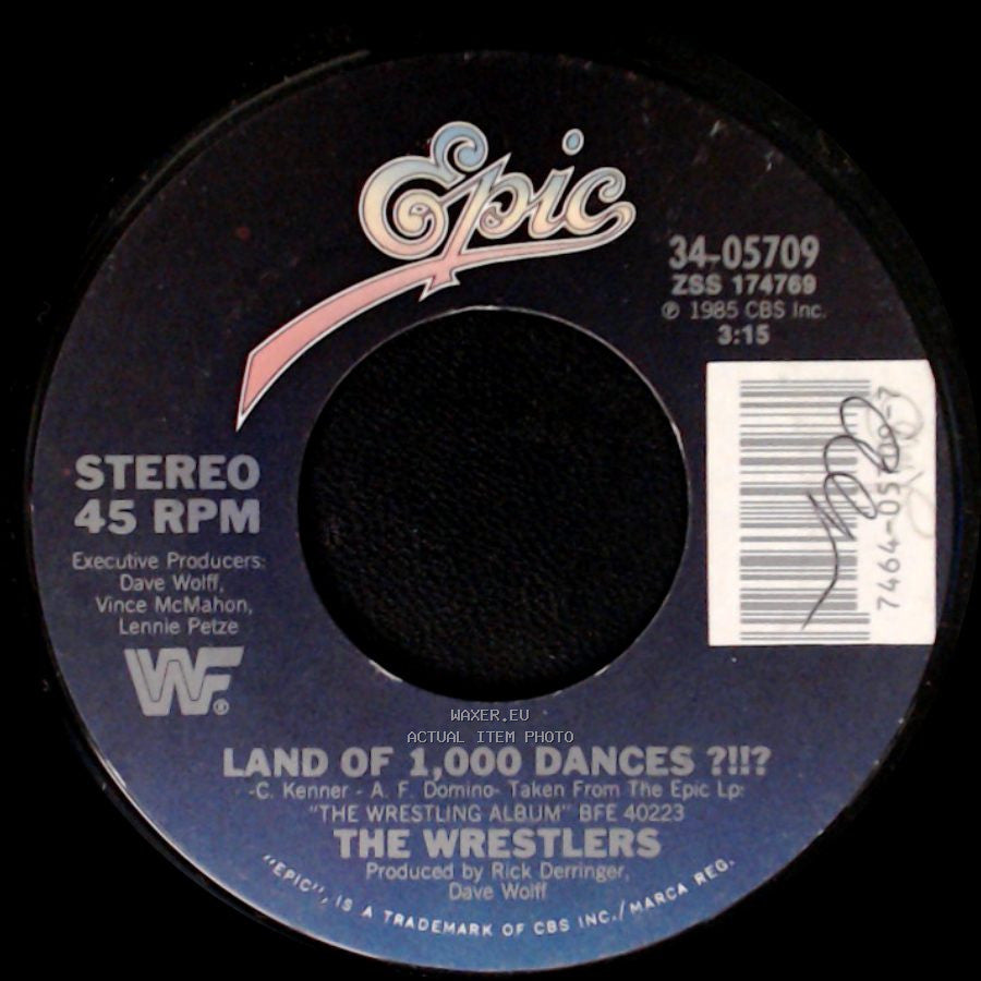The Wrestlers / Capt. Lou Albano - Land Of 1,000 Dances ?!!? / Captain Lou's History Of The World/Captain Lou side A