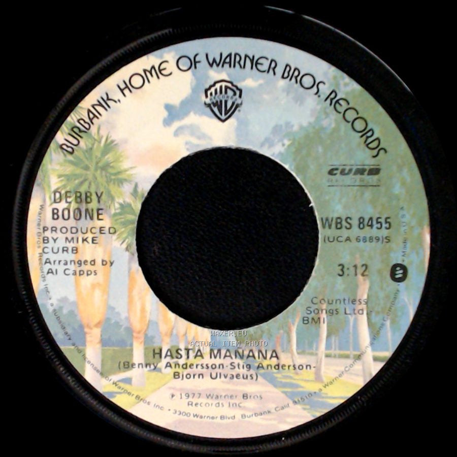 Debby Boone - You Light Up My Life / Hasta Manana side B
