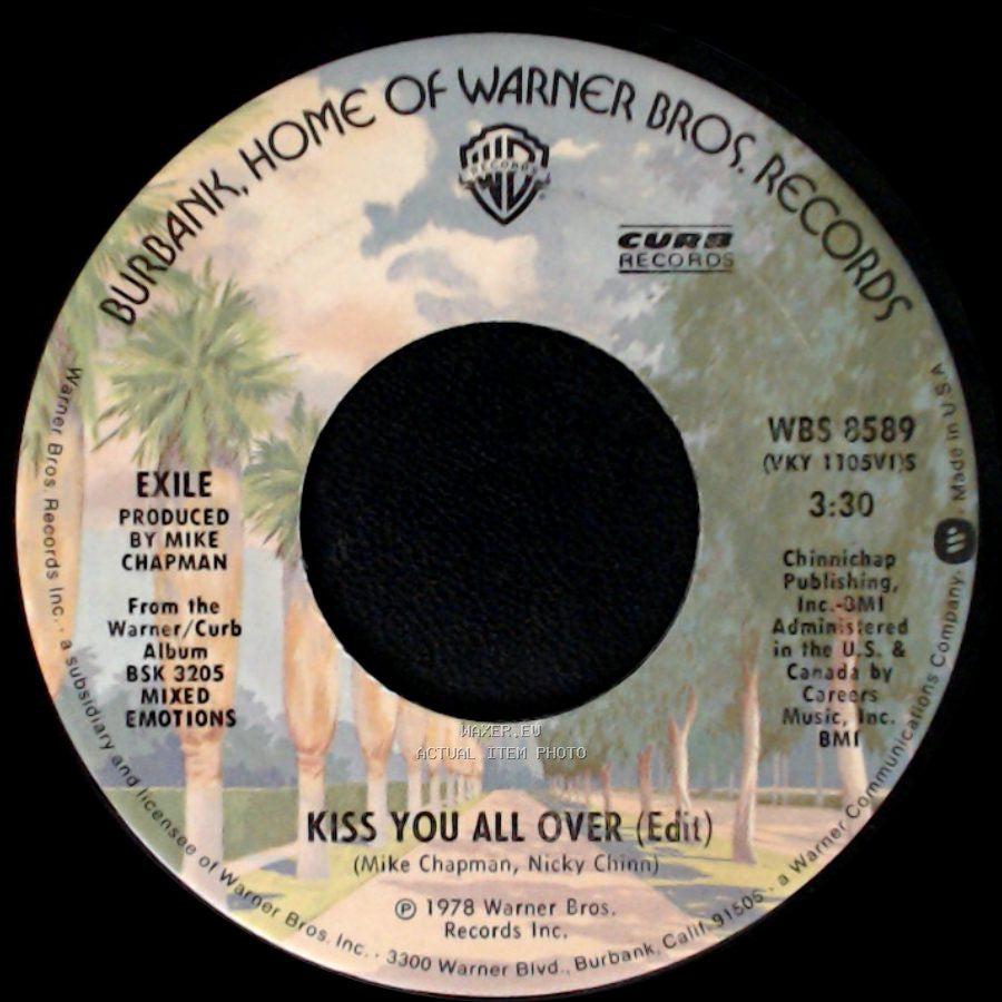Exile - Kiss You All Over (Edit) / Don't Do It side A