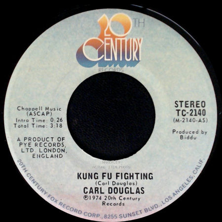 Carl Douglas - Gamblin' Man / Kung Fu Fighting side B