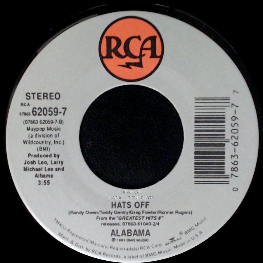 Alabama - Then Again / Hats Off side B