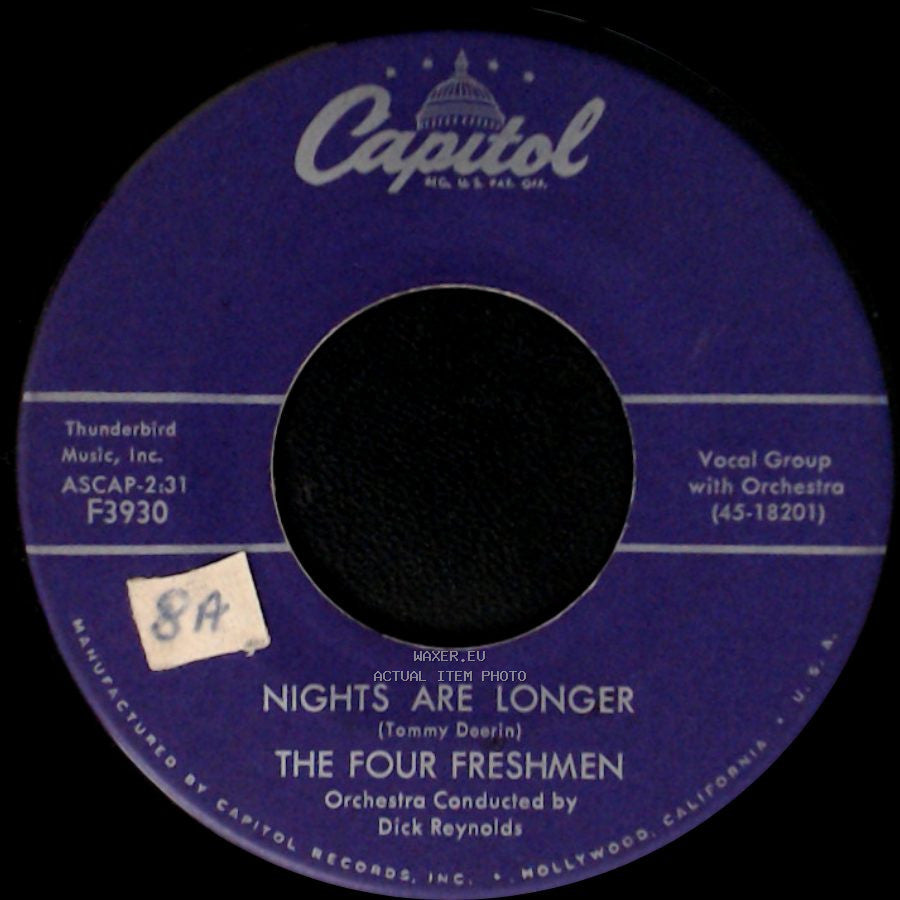 The Four Freshmen - Whistle Me Some Blues / Nights Are Longer side B