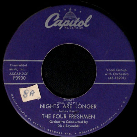 The Four Freshmen - Whistle Me Some Blues / Nights Are Longer side B
