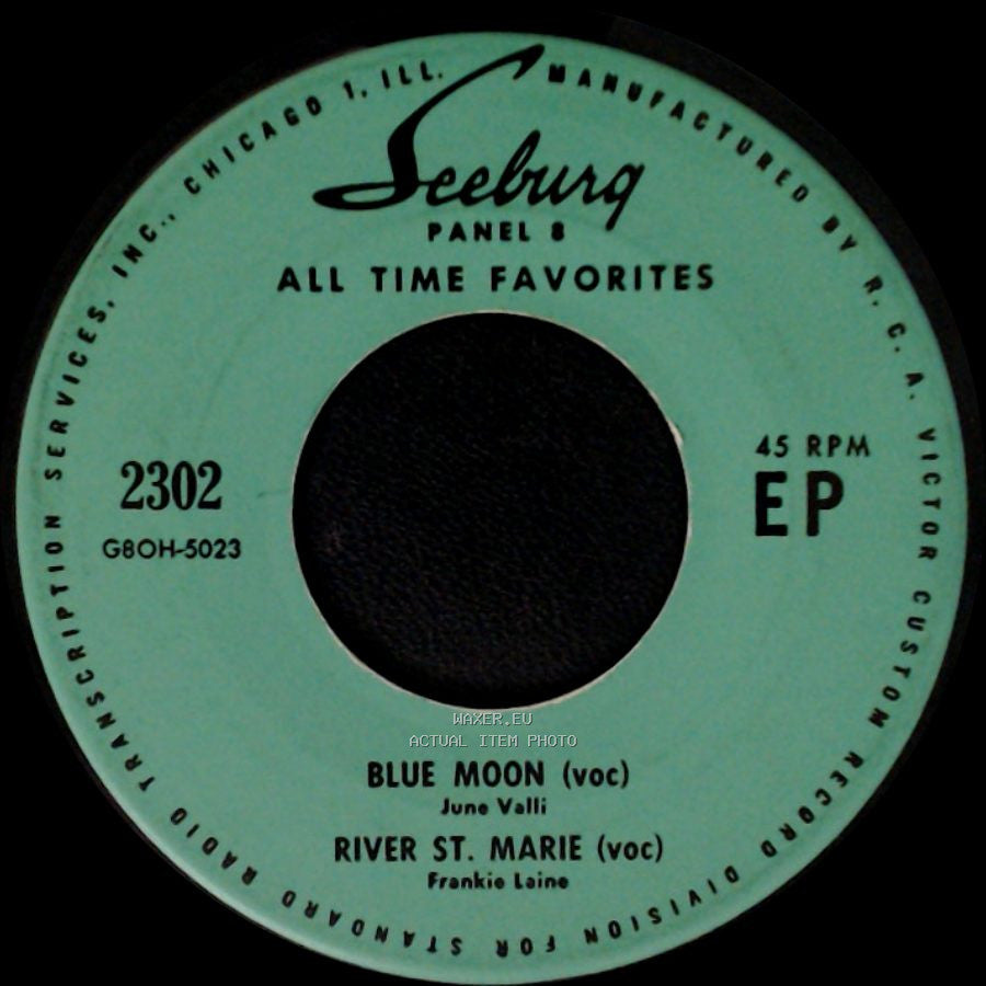 Freddy Martin / Frankie Laine - Blue Moon (Voc) / River St. Marie (Voc) / My Melancholy Baby / Coquette side A