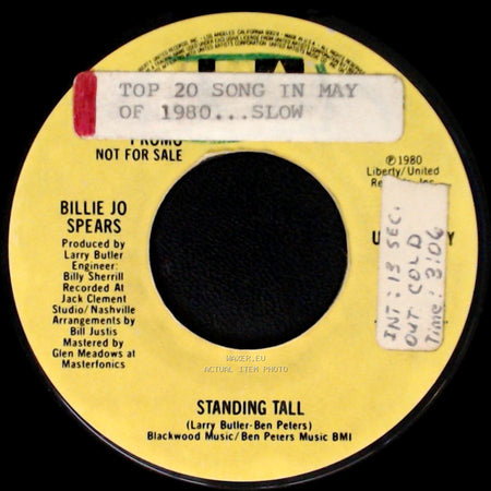 Billie Jo Spears - Standing Tall / Standing Tall side A
