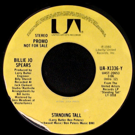 Billie Jo Spears - Standing Tall / Standing Tall side B
