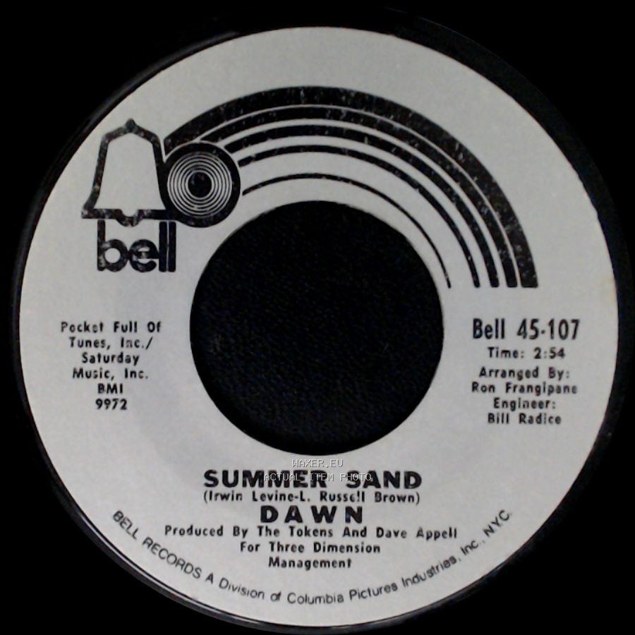 Dawn - Summer Sand / The Sweet Soft Sounds Of Love side A