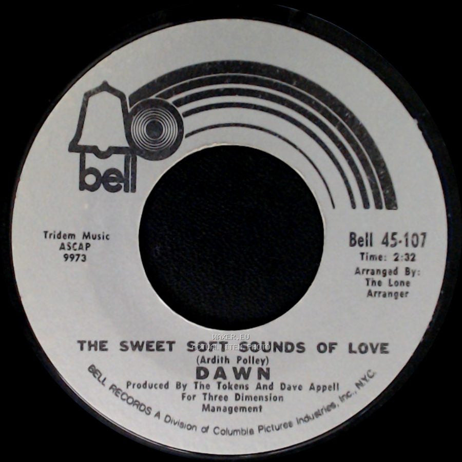 Dawn - Summer Sand / The Sweet Soft Sounds Of Love side B