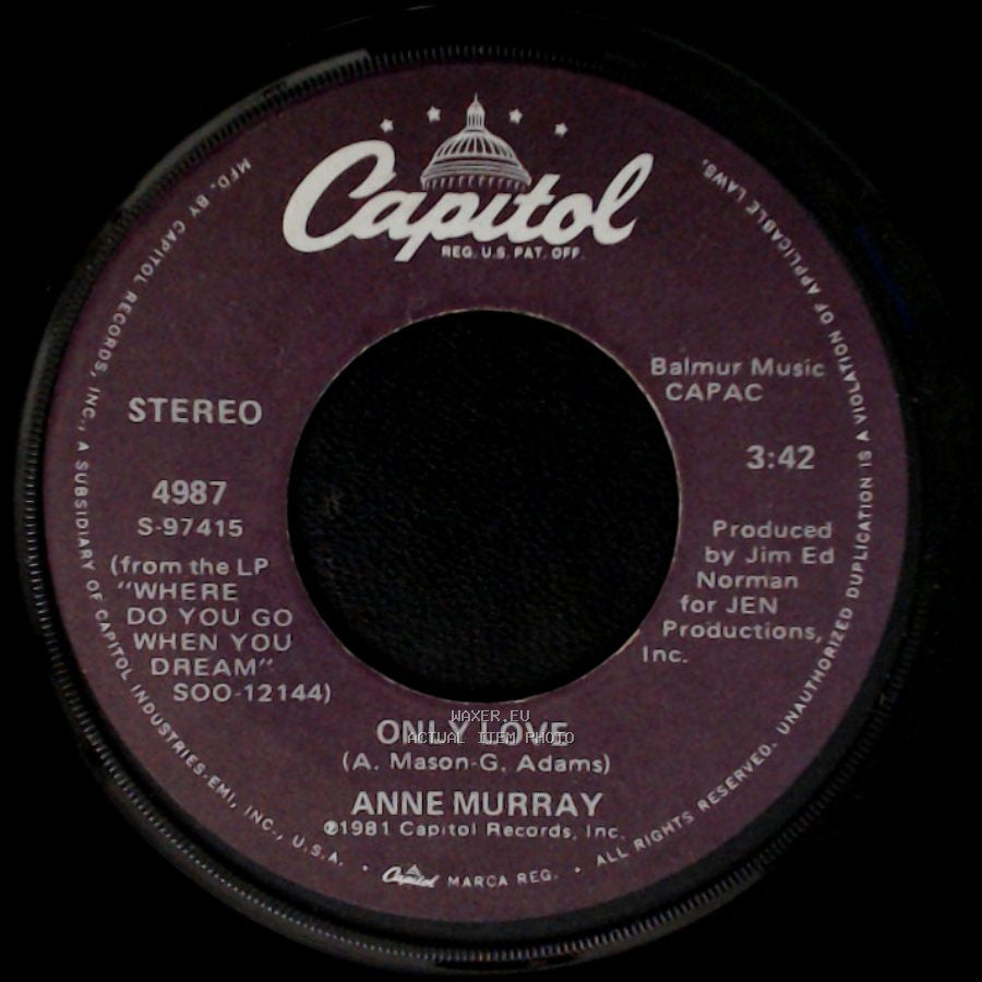 Anne Murray - Only Love / Blessed Are The Believers side A
