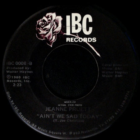 Jeanne Pruett - Temporarily Yours / Ain't We Sad Today side B