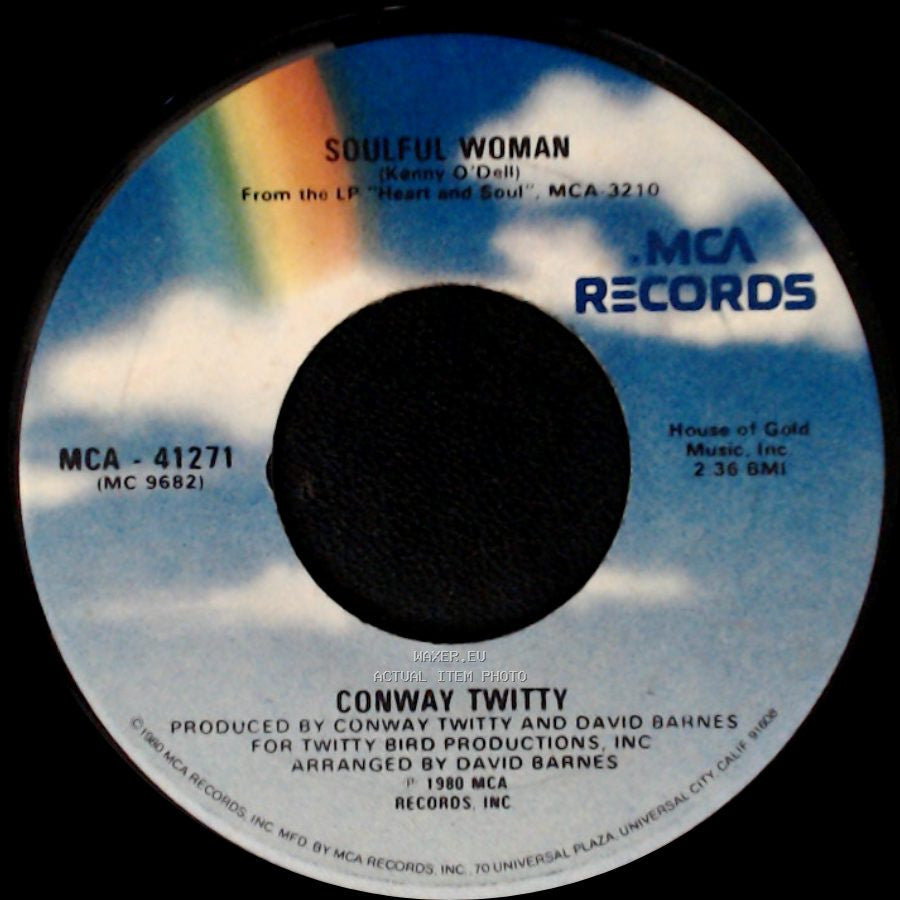 Conway Twitty - Soulful Woman / I've Never Seen The Likes Of You side A