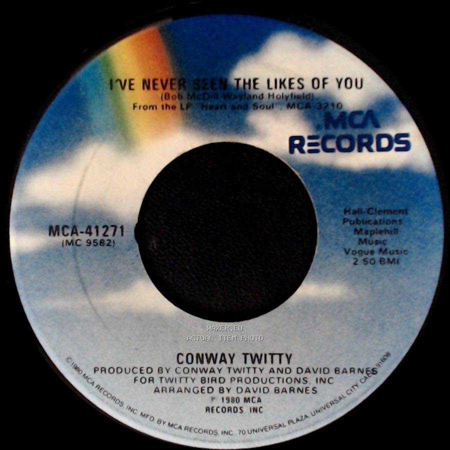 Conway Twitty - Soulful Woman / I've Never Seen The Likes Of You side B