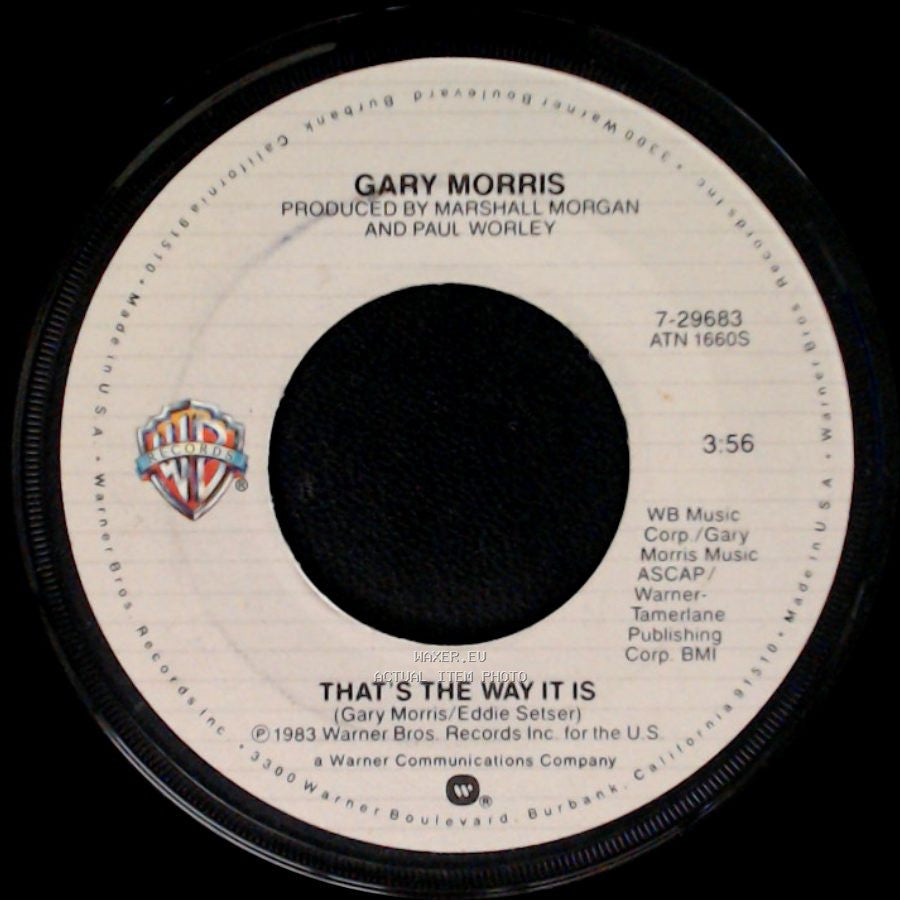 Gary Morris - That's The Way It Is / The Love She Found In Me side A
