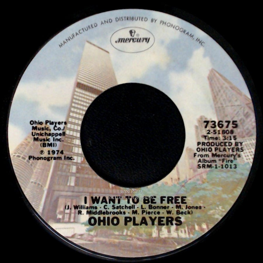 Ohio Players - I Want To Be Free / Smoke side A