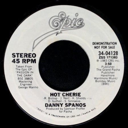 Danny Spanos - Anita / Hot Cherie side B