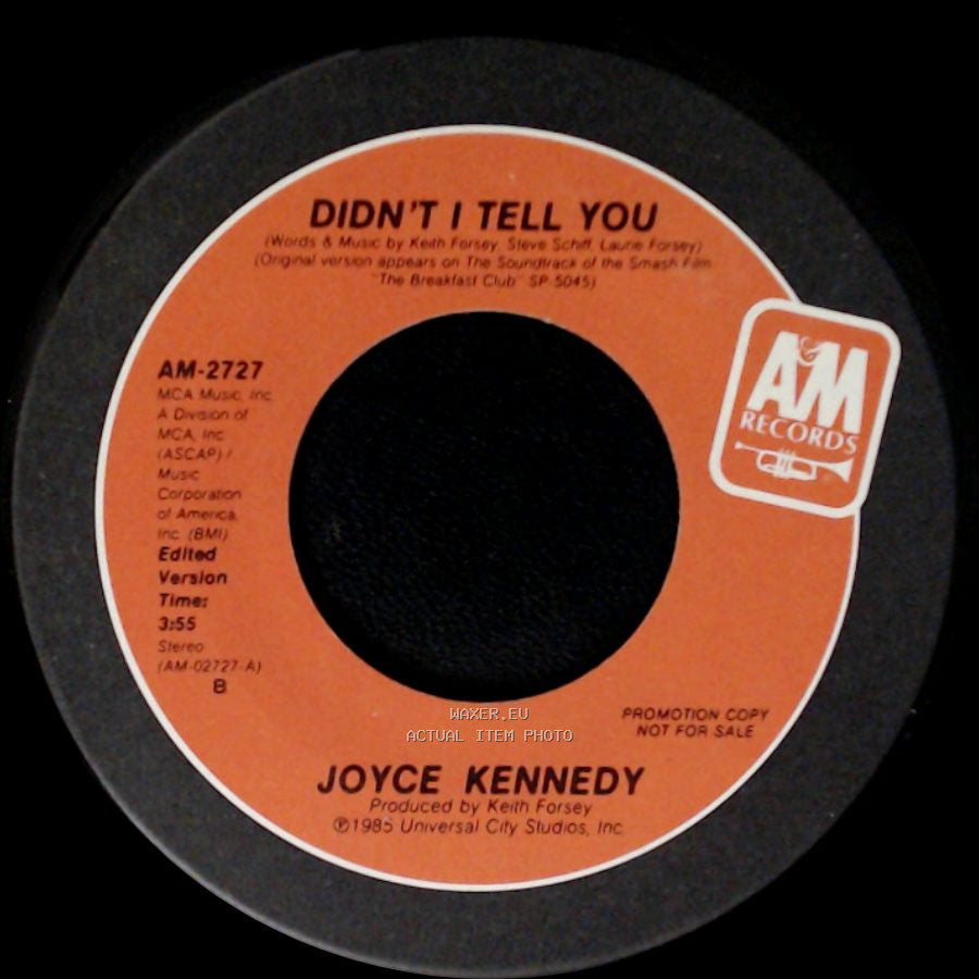 Joyce Kennedy - Didn't I Tell You / Didn't I Tell You side B