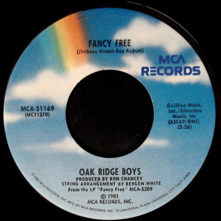 Oak Ridge Boys - How Long Has It Been / Fancy Free side B