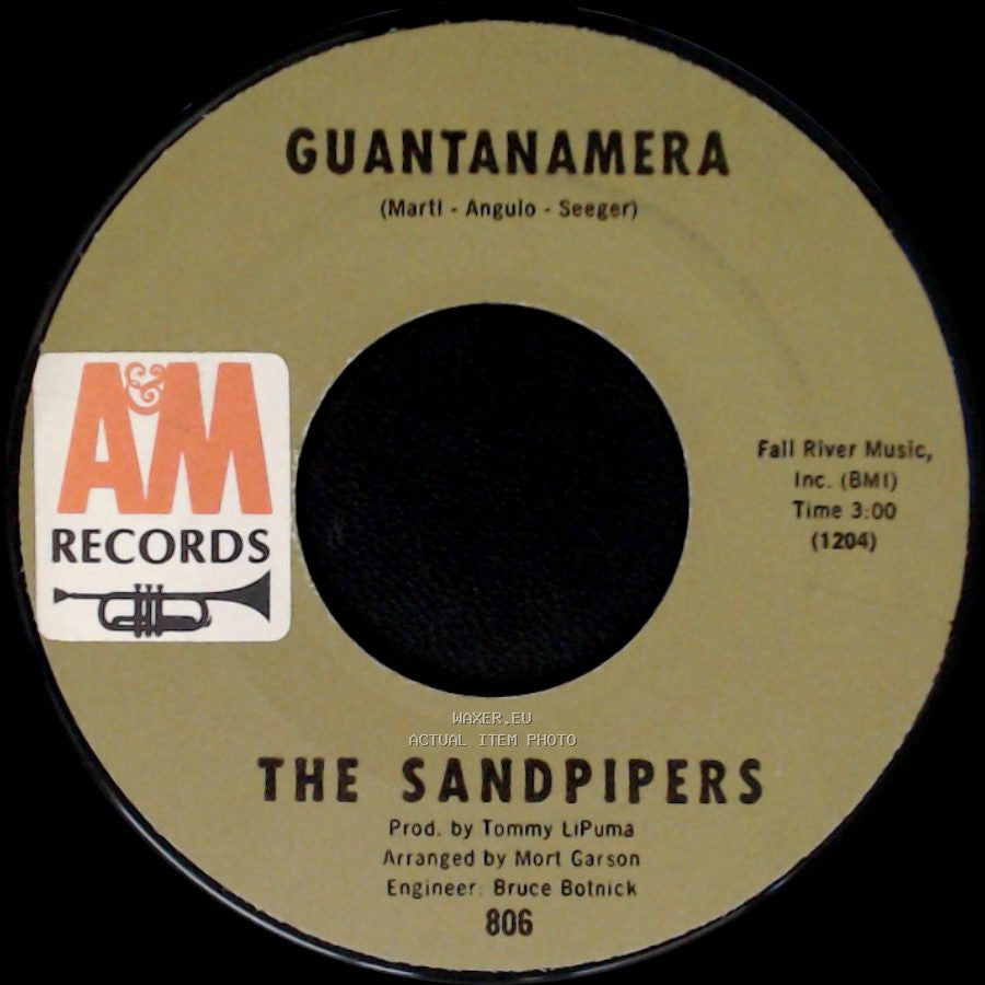 The Sandpipers - What Makes You Dream, Pretty Girl? / Guantanamera side B