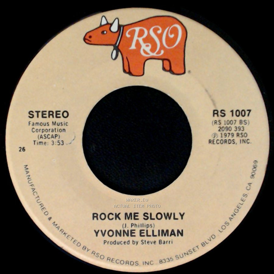 Yvonne Elliman - Love Pains / Rock Me Slowly side B