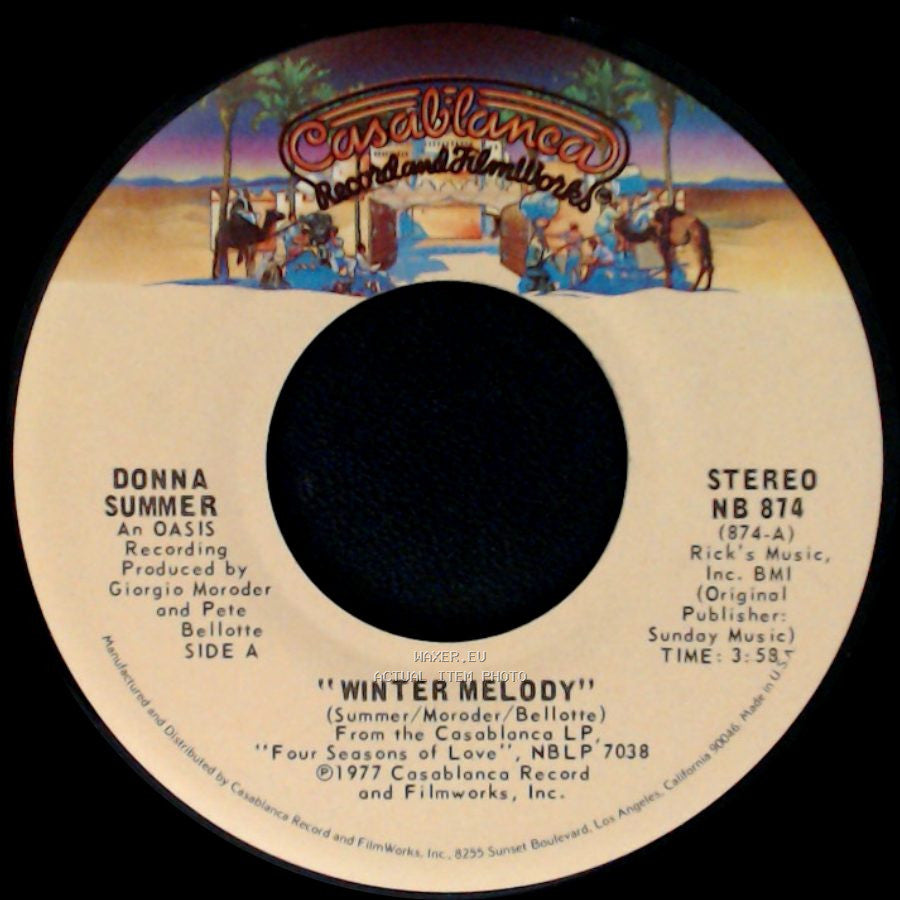 Donna Summer - Winter Melody / Spring Affair side A