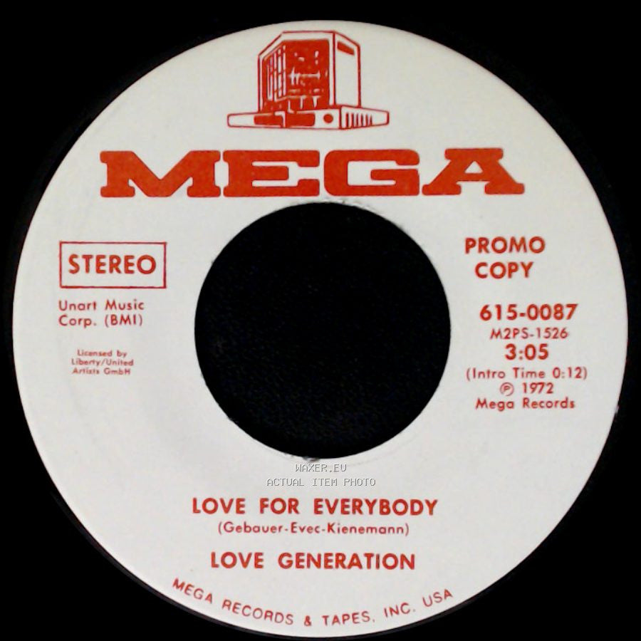 Love Generation - Love For Everybody / Love For Everybody side A