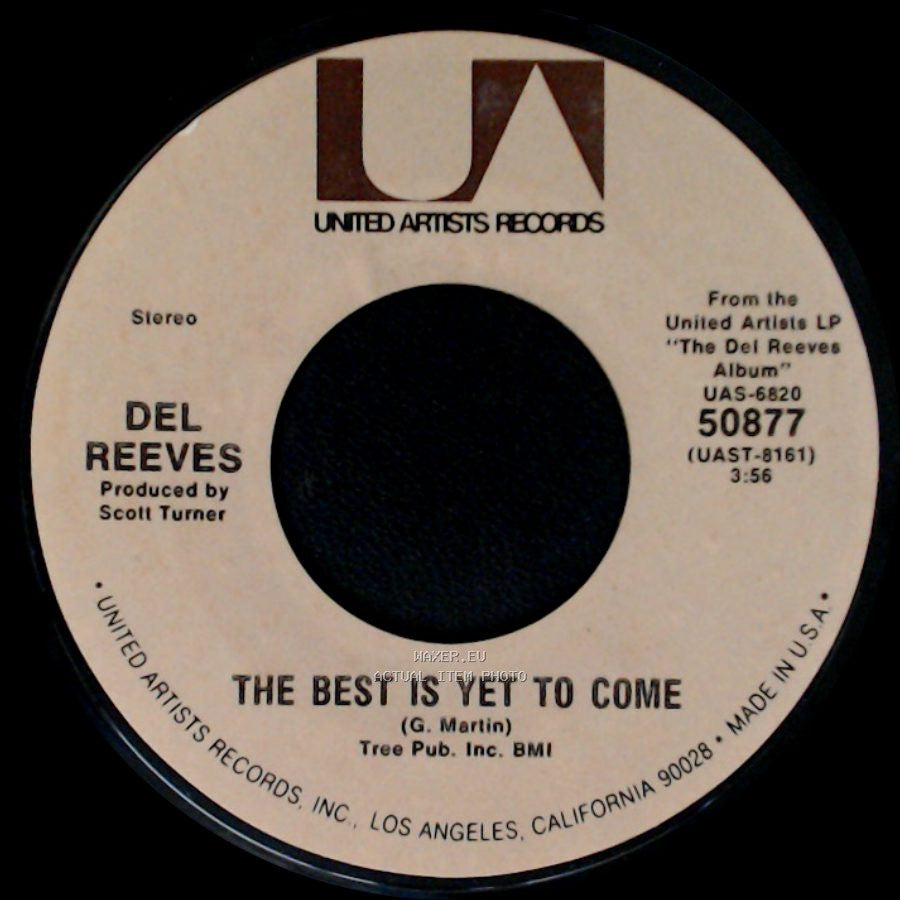Del Reeves - Truth Can Hurt A Woman / The Best Is Yet To Come side B