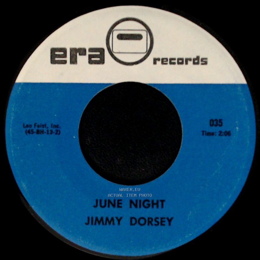 Jimmy Dorsey - June Night / So Rare side A