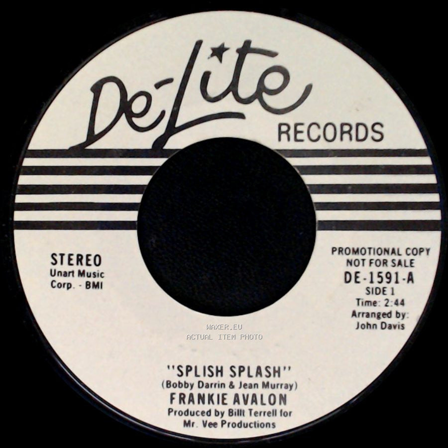 Frankie Avalon - Splish Splash / Splish Splash side A